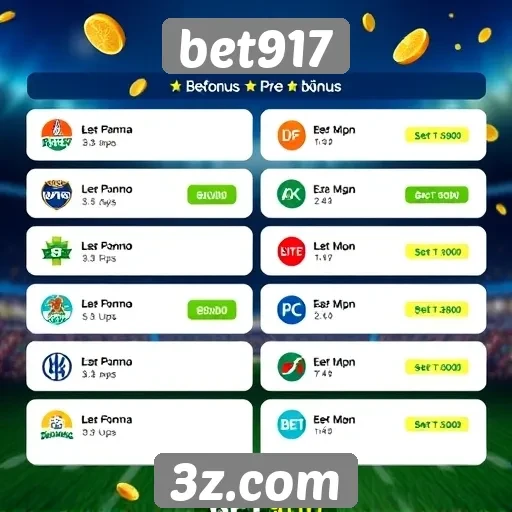 explorando as opções de bônus do bet917